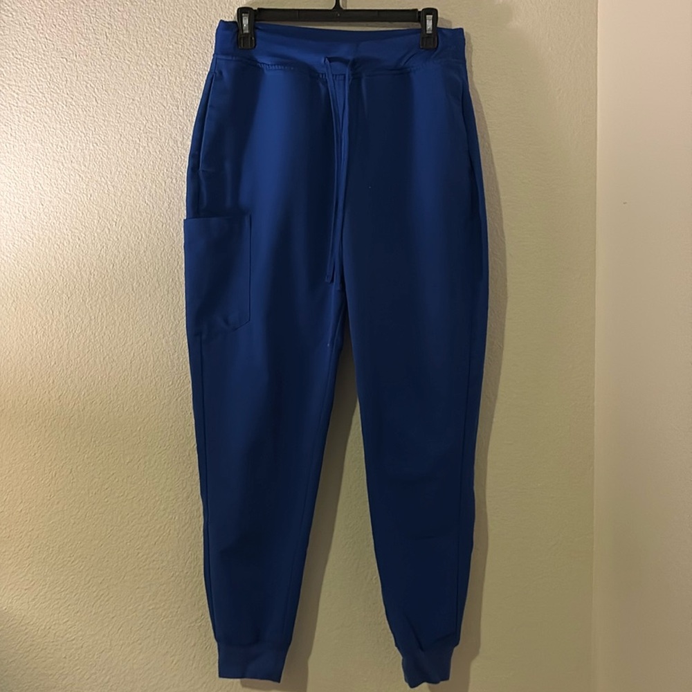 Mandala high waisted jogger scrub pants